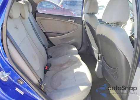 2012 Hyundai Accent Gls z USA, uszkodzony, nr VIN KMHCT4AE7CU216359